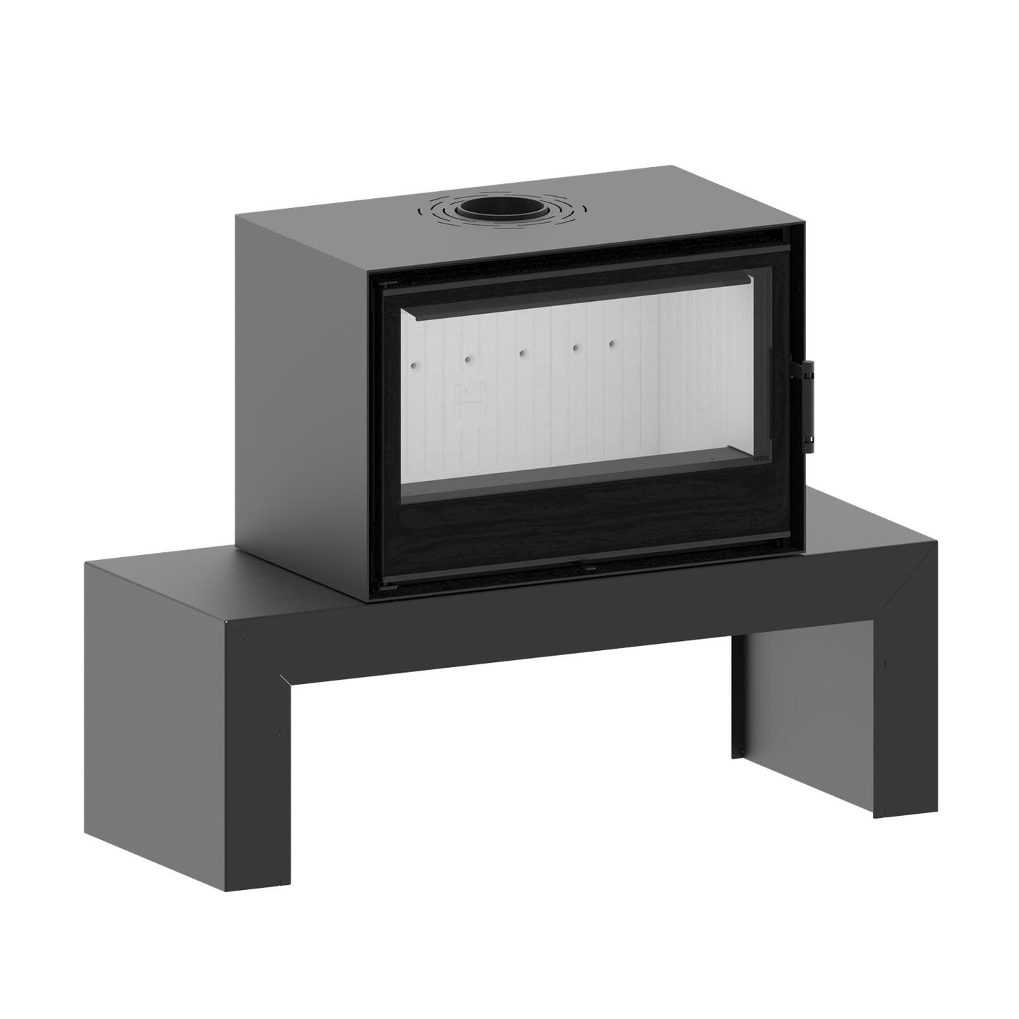 Kaminofen Hitze CF800 9,5 kW