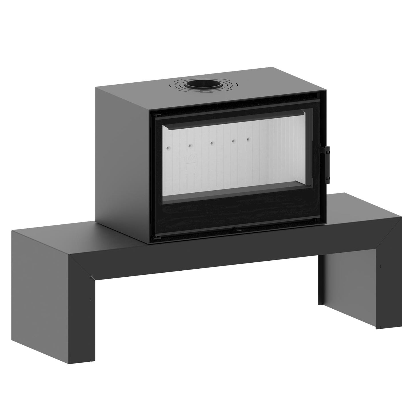 Kaminofen Hitze CF800 9,5 kW