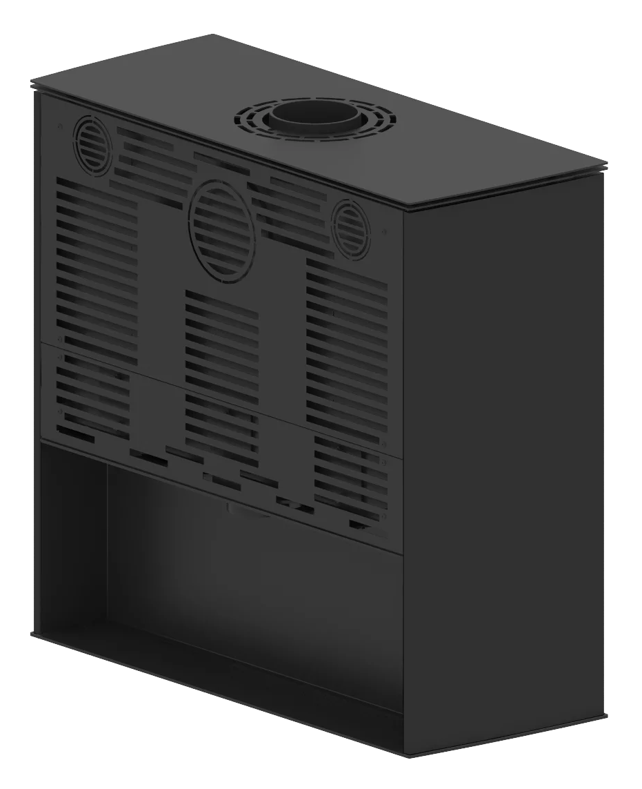 Kaminofen Hitze Lupo L 11 kW