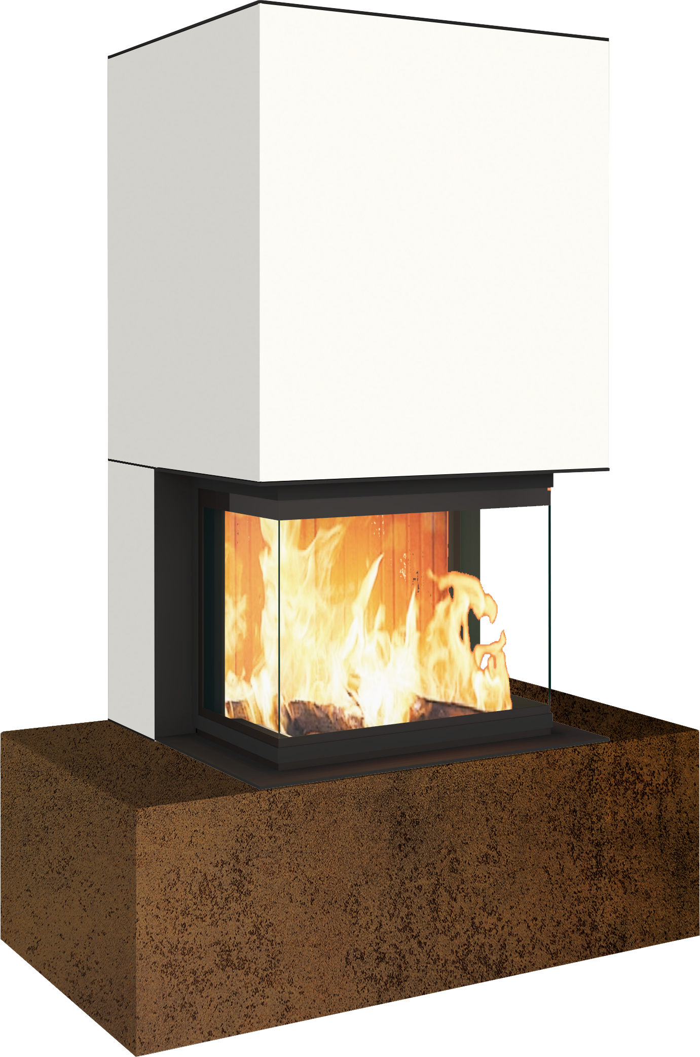 Kaminbausatz Neocube P31 10,0 kW