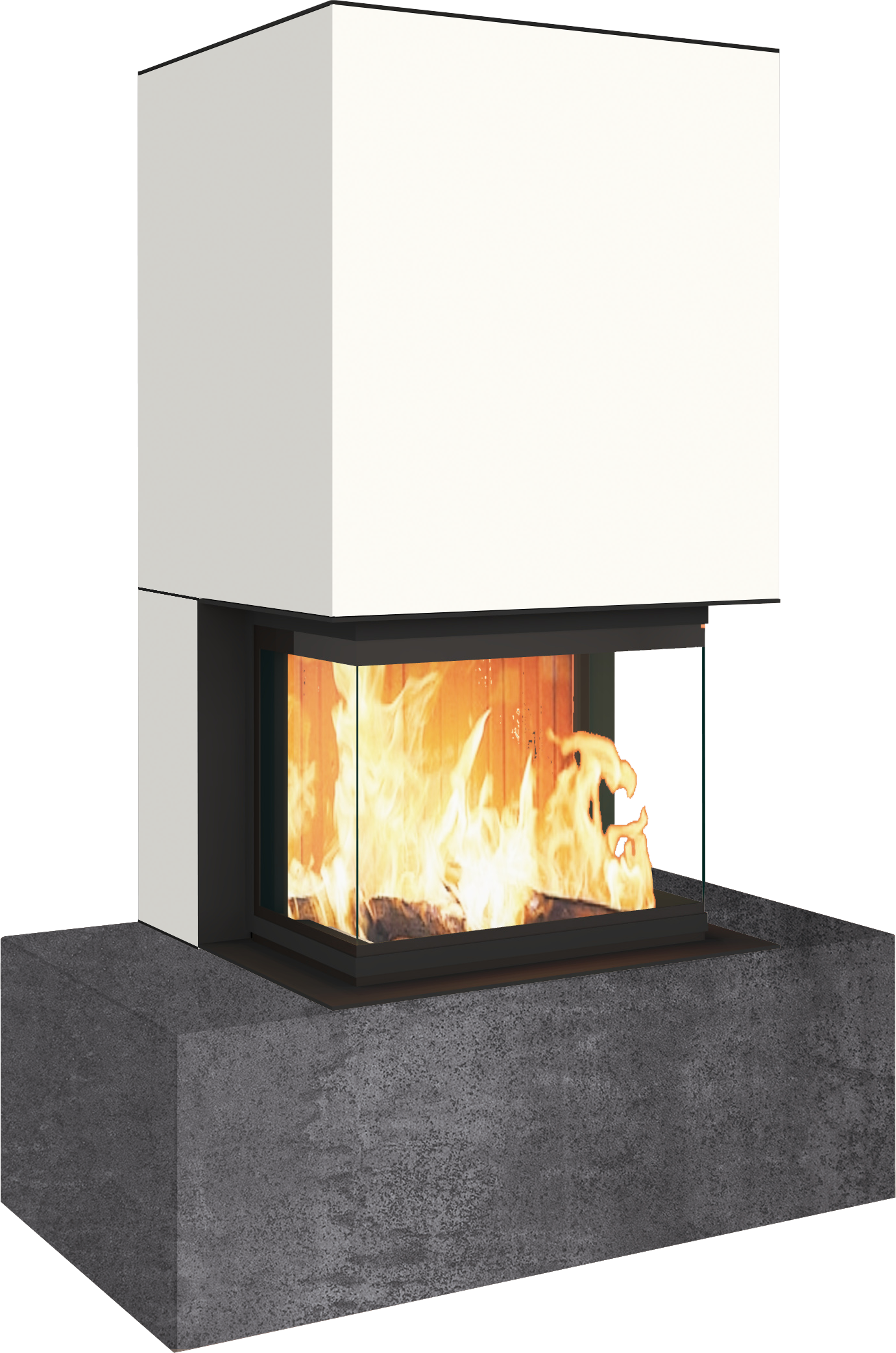 Kaminbausatz Neocube P31 10,0 kW