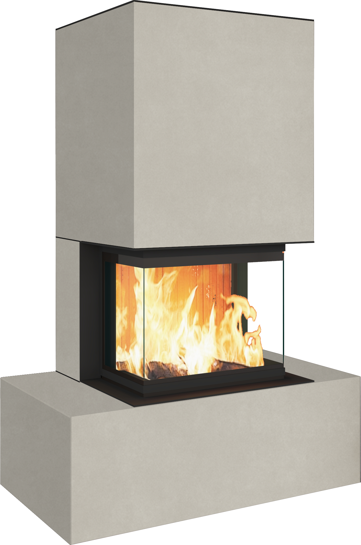 Kaminbausatz Neocube P31 10,0 kW