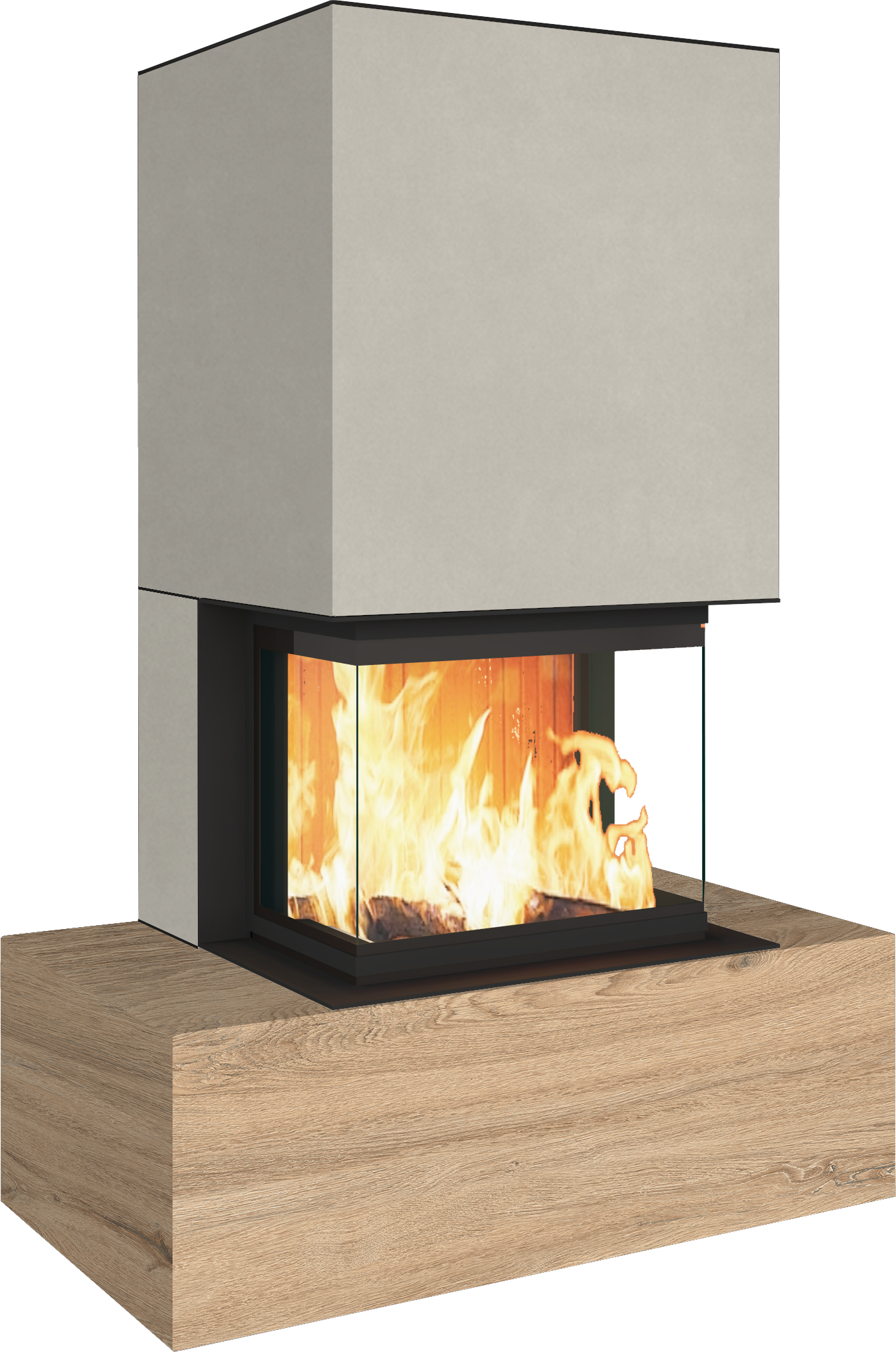 Kaminbausatz Neocube P31 10,0 kW