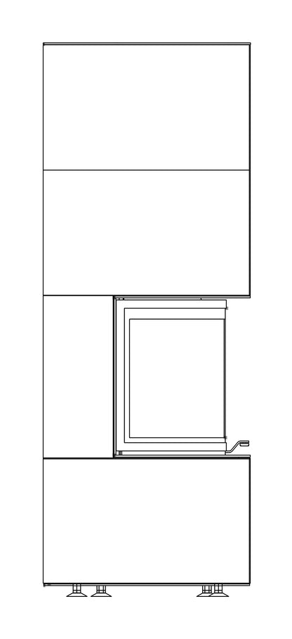 Kaminbausatz Neocube P31 10,0 kW