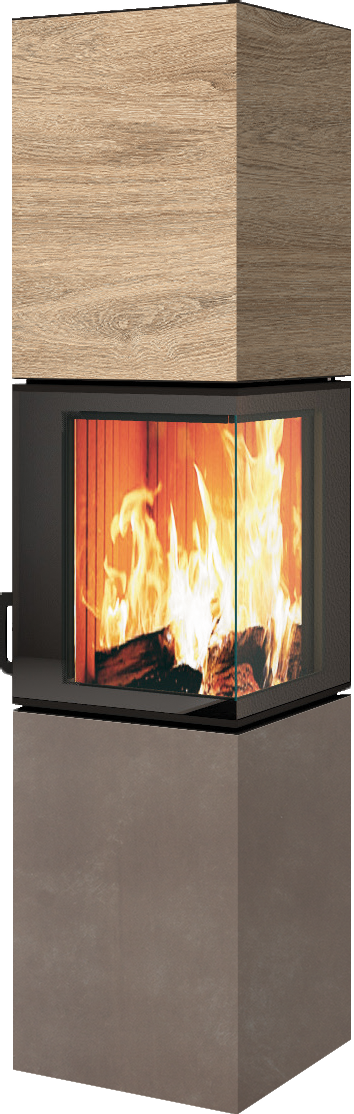 Kaminbausatz Neocube S20 5,4 kW