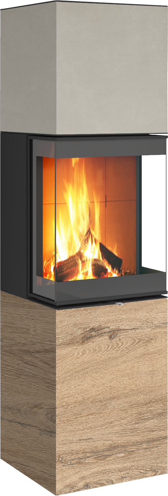 Kaminbausatz Neocube S30 6,0 kW