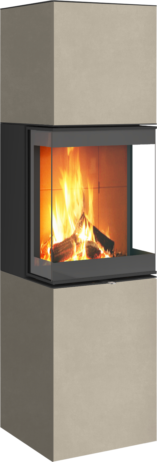 Kaminbausatz Neocube S30 6,0 kW