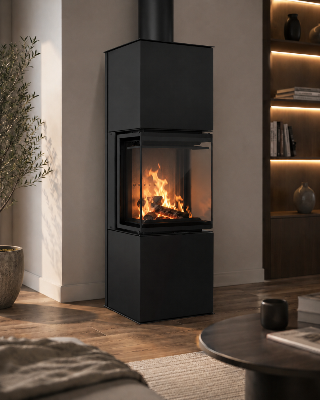 Kaminofen Hitze Siga 3S 6.5 kW