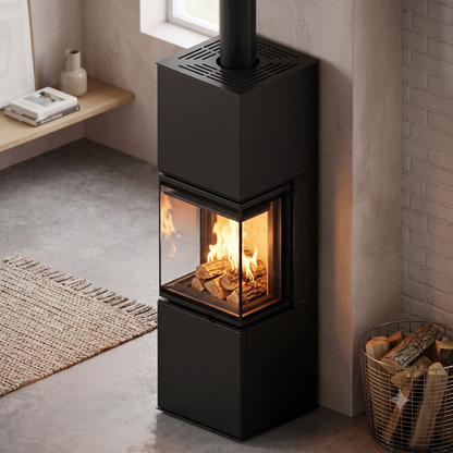 Kaminofen Hitze Siga 3S 6.5 kW