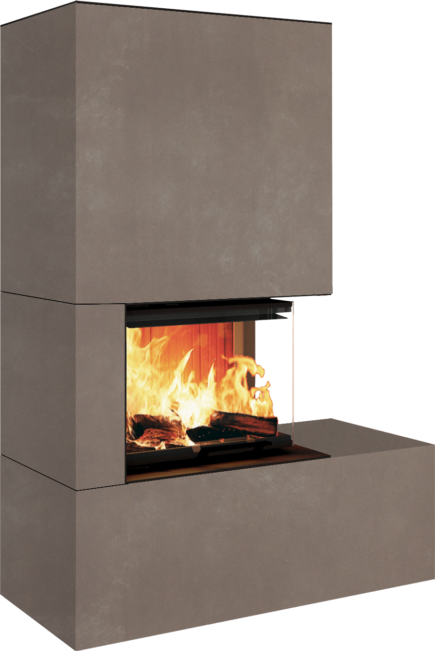 Kaminbausatz Neocube C12 7,8 kW