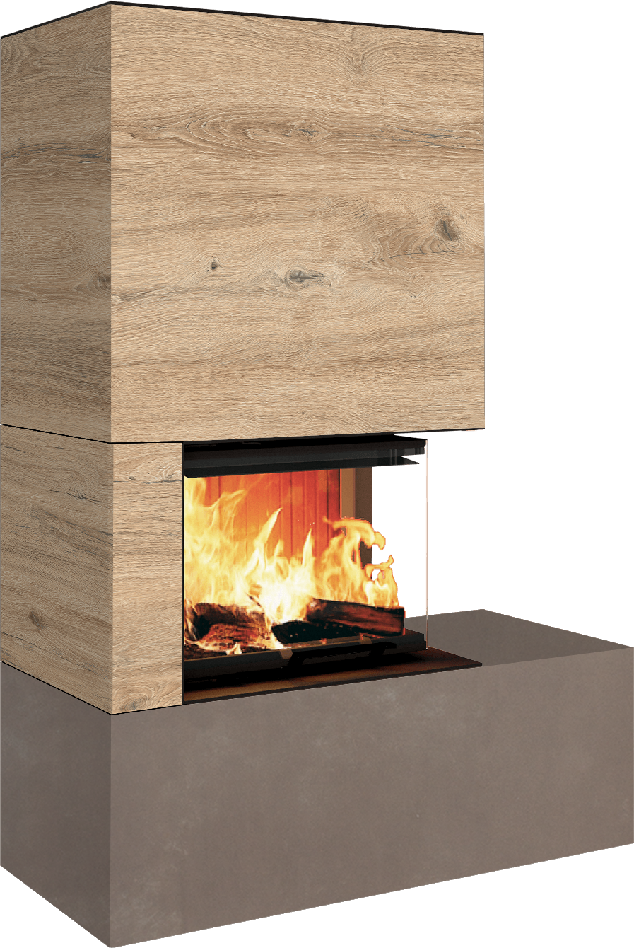 Kaminbausatz Neocube C12 7,8 kW