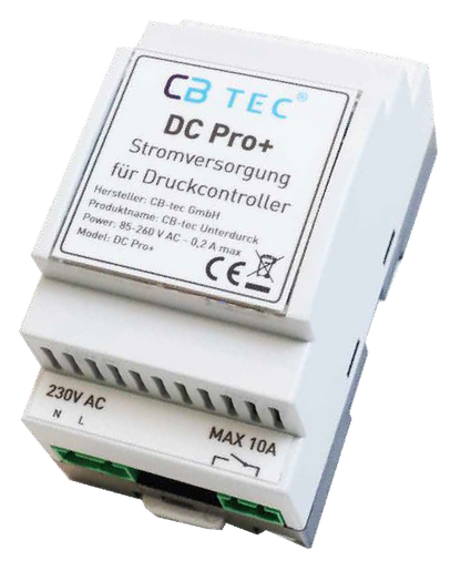 CB-Tec Differenzdruckcontroller Komplett Set DC Pro+ DIBT geprüft