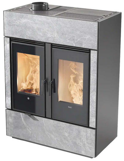 Hybridofen Klover DUAL Air 9,6 kW (Pellet) & 8,7 kW (Holz)