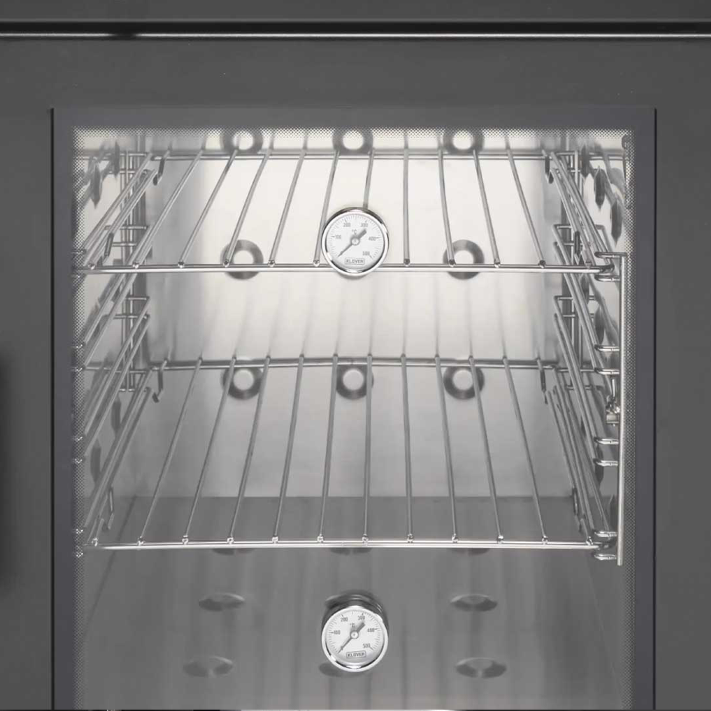 Kaminofen Klover Star 90 INOX mit Backofen 11,5 kW