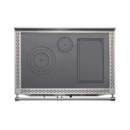 Kaminofen Klover Star 90 INOX mit Backofen 11,5 kW
