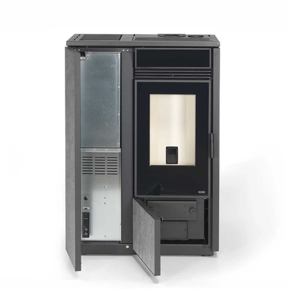 Pelletofen Klover Vertical 100s STONE 9,3 kW