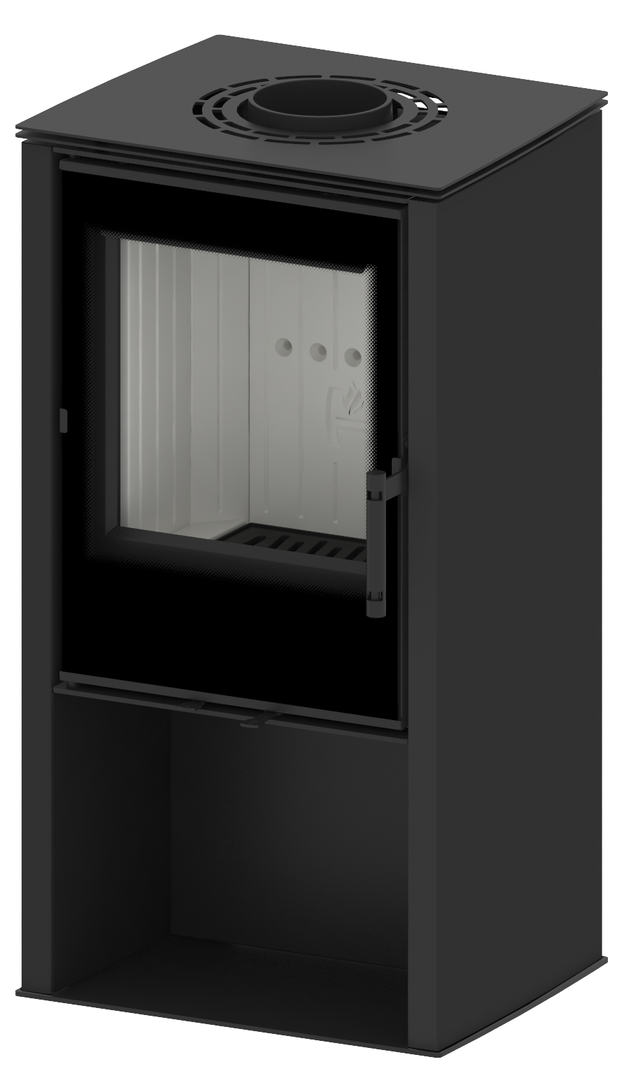 Kaminofen Hitze Lupo S 6,5 kW